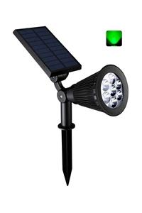 7W GÜNEŞ ENERJİLİ KAZIKLI ÇİM ARMATÜRÜ YEŞİL