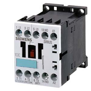 3RT1016-1BB41 Sirius Kontaktör, 3 Kutuplu, 9 A, 4 kW, Bobin Gerilimi: 24 V ac