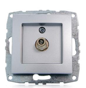 50021130 MONO DESPİNA L/D F KONN.UYDU PRİZ MODÜL + KAPAK GÜMÜŞ 
