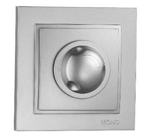 50021134 MONO DESPİNA L/D DİMMER 800W MODÜL+BUTON GÜMÜŞ