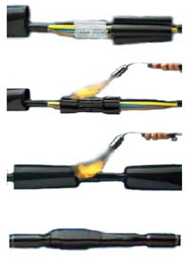 E405 0,6/1KV 4*10 BAKIR ISI BÜZÜŞMELİ KABLO EK MUFU 